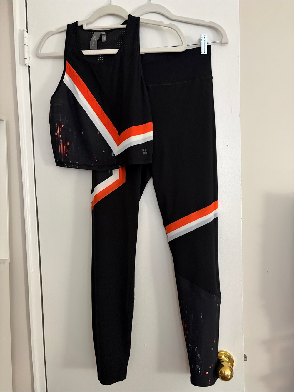 SWEATY BETTY Homestraight Crop Top With Matching Leggings (Size Small) - Picture 13 of 13